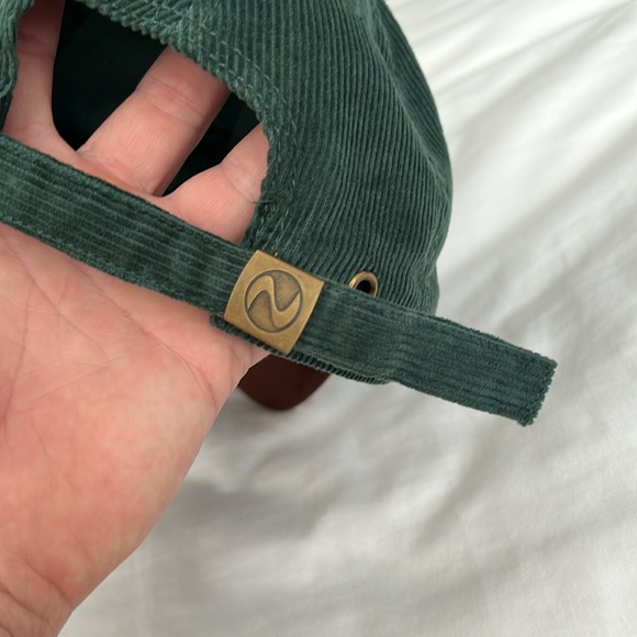 Green Corduroy Dad hat - Picture 3 of 6